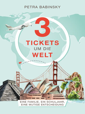 cover image of 3 Tickets um die Welt